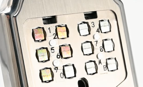 Door Lock Code & Non-code Tumblers Silver & Gold