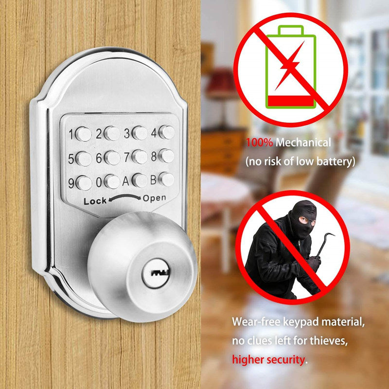 why mechanical keyless door lock